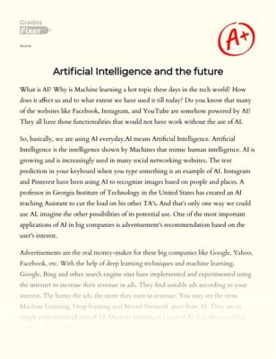 How Artificial Intelligence Will Change the Future Essay: A Multidimensional Perspective